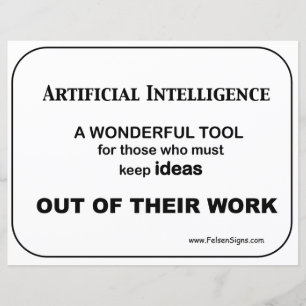 Papier Intelligence artificielle - affiche