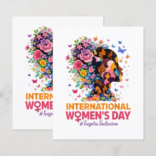 Papier International Women's Day (Devant / Derrière)