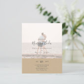 Papier Invitación de Boda con Superposición de Fotos (Debout devant)
