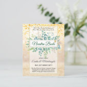 Papier Invitaciones de Boda, Mariage espagnol GREENERY (Debout devant)