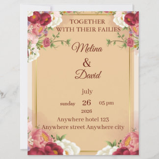 Papier invitation 