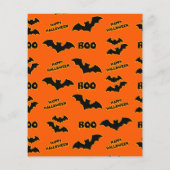 Papier Invitation à des bons fantômes ou à des bons geste (Dos)