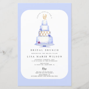 Papier Invitation à la douche nuptiale du Mariage Budget