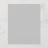 Papier Invitation à la douche nuptiale en bouteille de ch (Dos)