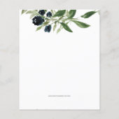 Papier Invitation à la douche nuptiale géométrique Budget (Dos)