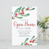 Papier Invitation à la fête à la Maison ouverte de la soc (Debout devant)