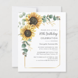 Papier Invitation à la fête d'anniversaire des 80 ans Tou