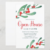 Papier Invitation à la fête d'ouverture de la société Bud (Devant / Derrière)