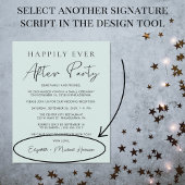 Papier Invitation à la réception de mariage de la Monnaie