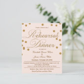 Papier Invitation à la répétition de la Parties scintilla (Debout devant)