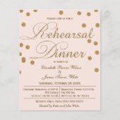 Papier Invitation à la répétition de la Parties scintilla (Devant)