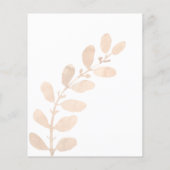 Papier Invitation à la répétition des Mariages du budget  (Dos)