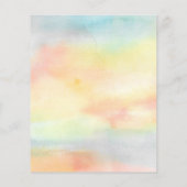 Papier Invitation à la réunion de famille budgétaire (Dos)