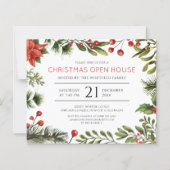 Papier Invitation à la soirée de fête de fin d'année de N (Devant)