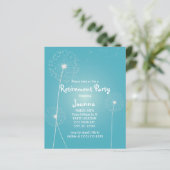 Papier Invitation à un pissenlit budgétaire (Debout devant)