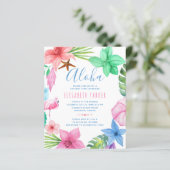 Papier Invitation à une fête d'anniversaire sur le thème (Debout devant)
