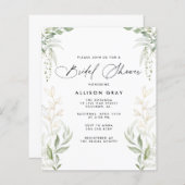 Papier Invitation à une fête de mariage  (Devant / Derrière)