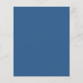 Papier Invitation argentée classique bleu pour 60 ans à p (Dos)