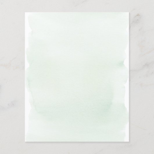 Papier Invitation au Baby shower arc-en-ciel Boho Budget (Dos)