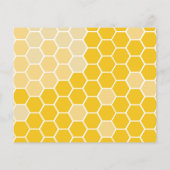 Papier Invitation au Baby shower budgétaire. (Dos)