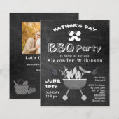 Papier Invitation au barbecue du tableau de bord de la Fê (Devant / Derrière)