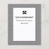 Papier Invitation au barbecue sur la Fête des pères de gr (Dos)