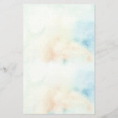 Papier Invitation au dîner de répétition du lac Budget Mo (Dos)