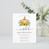 Papier Invitation au renouvellement du Vow de Citrouille (Debout devant)