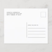 Papier Invitation Baby shower de script de l'Eucalyptus d (Dos)