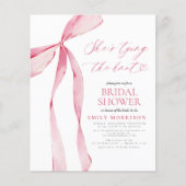 Papier Invitation Budget Elle se marie (Devant)