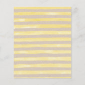 Papier Invitation budgétaire Abee Baby shower (Dos)