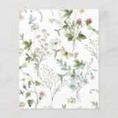 Papier Invitation d'anniversaire de mariage rustique à pe (Dos)