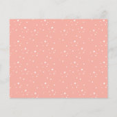 Papier Invitation d'anniversaire de princesse rose pour p (Dos)