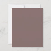Papier Invitation d'anniversaire étoiles dorées sur fond (Dos)