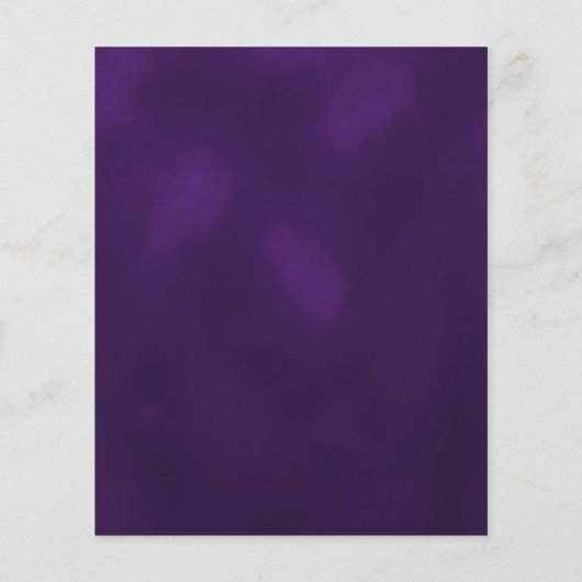 Papier Invitation d'anniversaire violet de fête Disco (Dos)