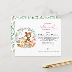 Papier Invitation de baby shower à petit budget sur Woodl