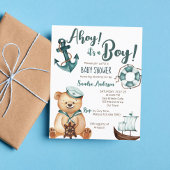 Papier Invitation de baby shower abordable pour un garçon