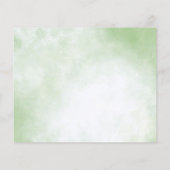 Papier Invitation de Baby shower orange Little Cutie Budg (Dos)