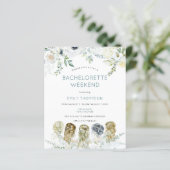 Papier Invitation de bachelorette itinérante pour filles  (Debout devant)