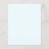 Papier Invitation de baptême pour garçon de style moderne (Dos)
