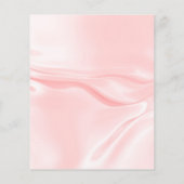 Papier Invitation de budget d'anniversaire en soie de sat (Dos)