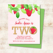 Papier Invitation de budget pour le 2ème anniversaire de 