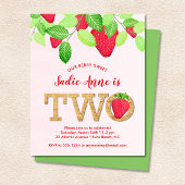 Papier Invitation de budget pour le 2ème anniversaire de 