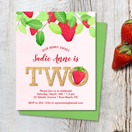 Papier Invitation de budget pour le 2ème anniversaire de 