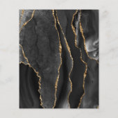 Papier Invitation de confirmation de l'âge d'or Budget Bl (Dos)