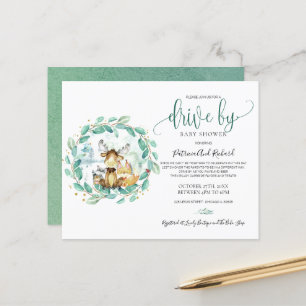 Papier Invitation de douche de bébé à petit budget sur Wo