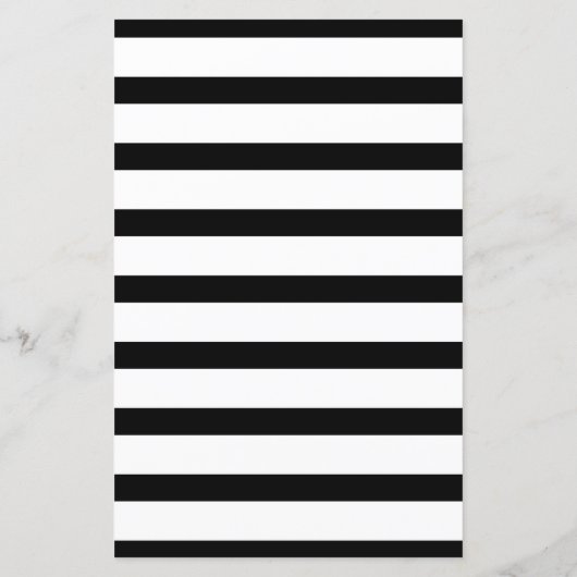 Papier Invitation de douche de couple à rayures Monogramm (Dos)