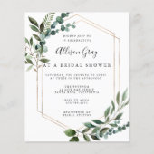 Papier Invitation de douche nuptiale (Devant)