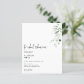 Papier Invitation de douche nuptiale (Debout devant)