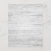 Papier Invitation de douche nuptiale Budget vert Rustique (Dos)